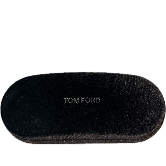 Tom Ford Brown Glasses Case with Velvet Interior - Picture 3 of 6